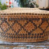 Old wicker basket