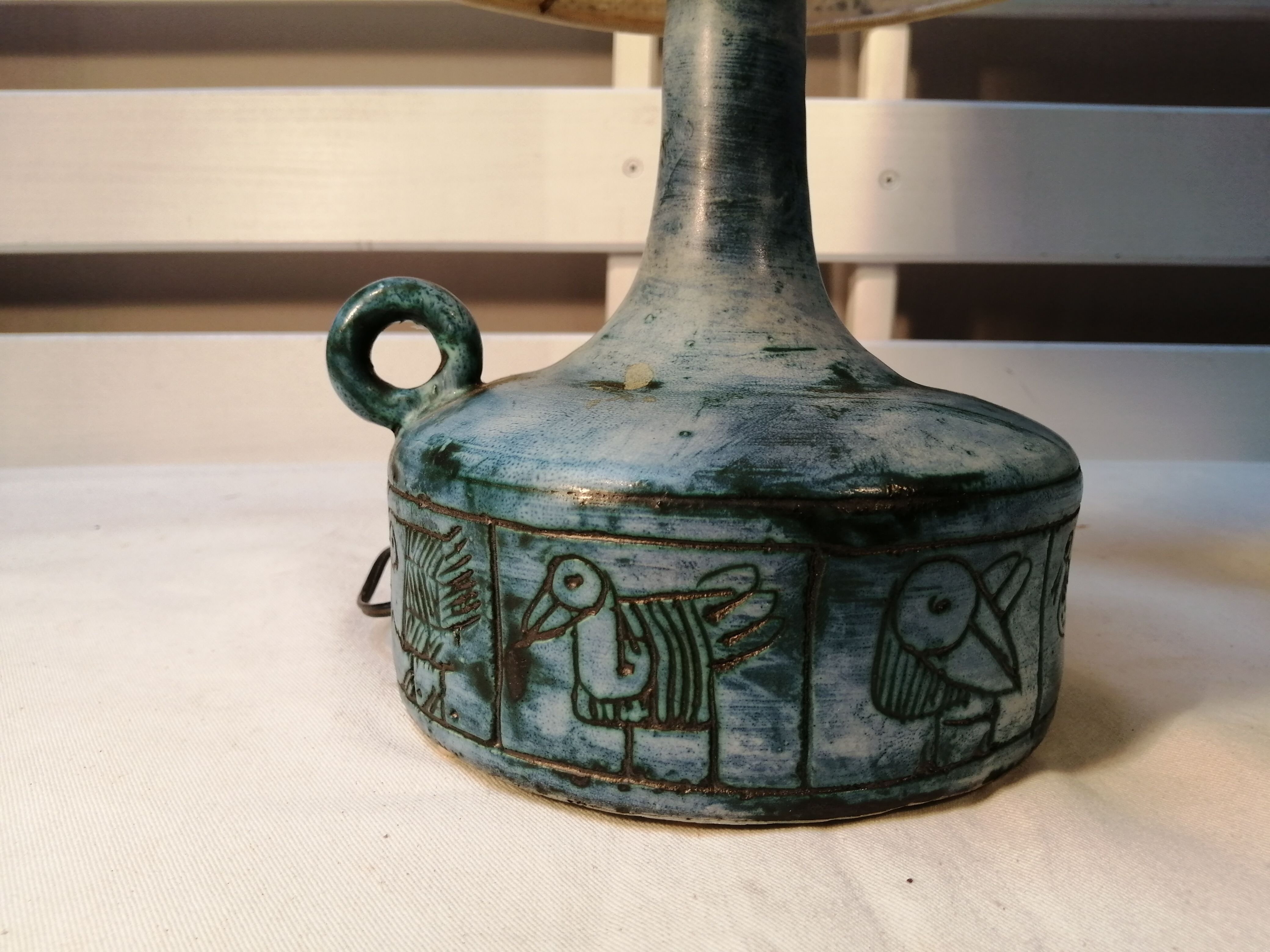 Jacques Blin ceramic table lamp 50/60