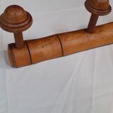 Porte manteau mural bois