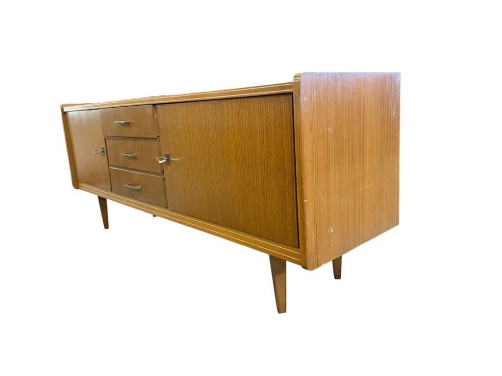 Vintage wooden sideboard / chest of drawers / TV unit