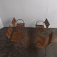 Ensemble de 4 chaises de Tito Agnoli