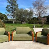 Living room sofa and armchairs
