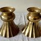 Paire de vases en bronze
