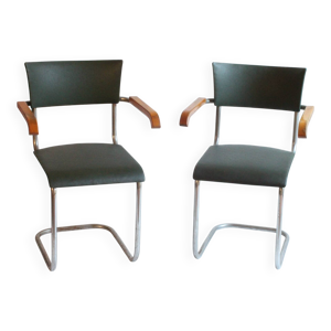 Fauteuils tubulaires - art lot