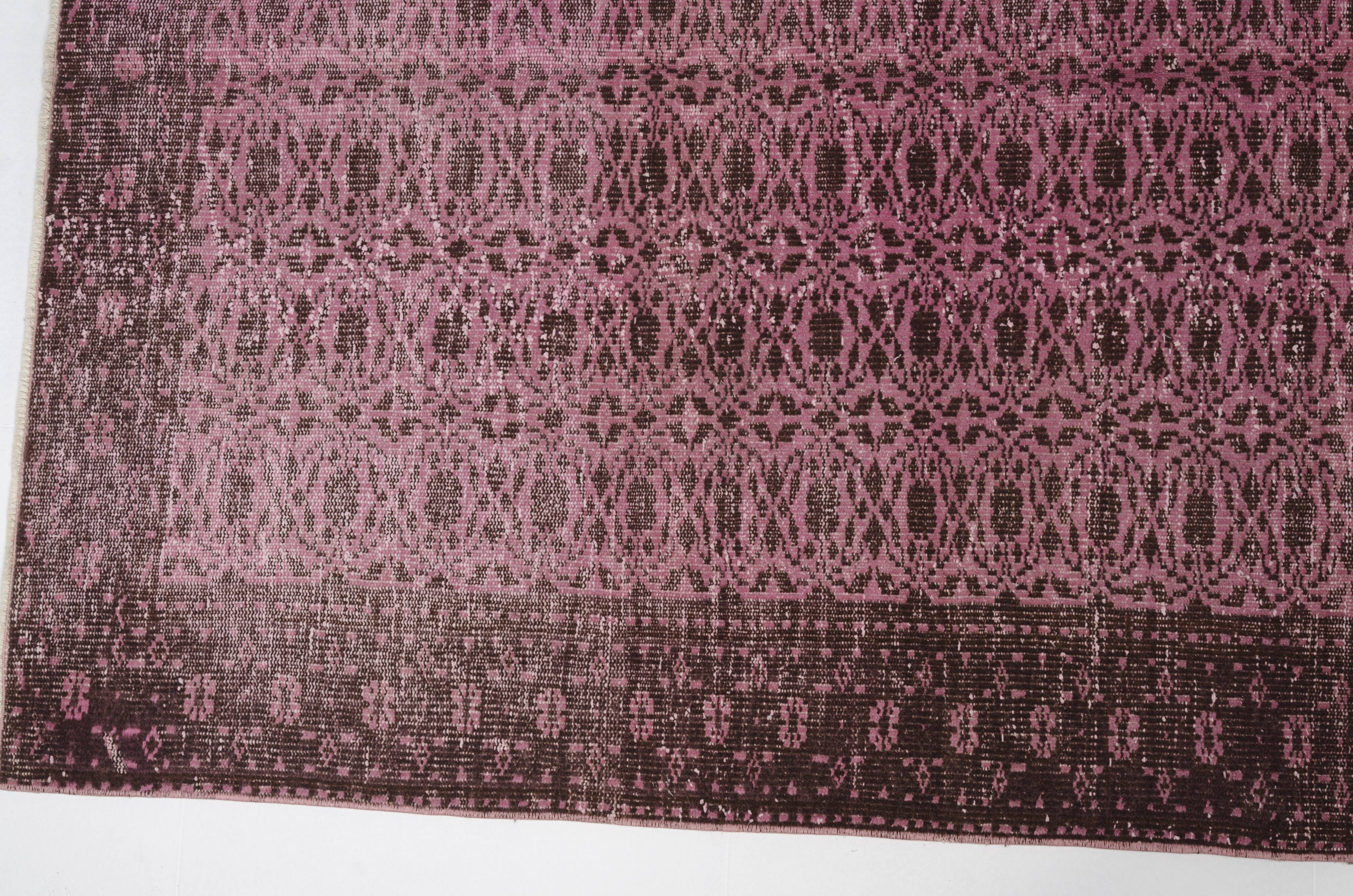 Decorative Pink Oushak Carpet sku 2527