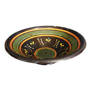 Jatte terre cuite vernissée