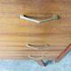 Commode vintage pied compas