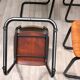 Lot de 4 chaises Vintage Arhend Cantilever couleur chêne