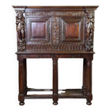 Renaissance Credenza, Dressoir-cabinet, Netherlands, 17th Century