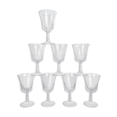 8 regence luminarc wine glasses 60s