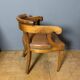 Fauteuil de bureau Restauration à crosses en Noyer