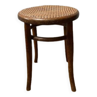 Tabouret en cannage