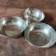 Original metal compartment dish