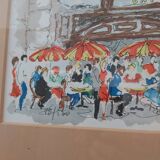 LITHOGRAPHY BY URBAIN HUCHET