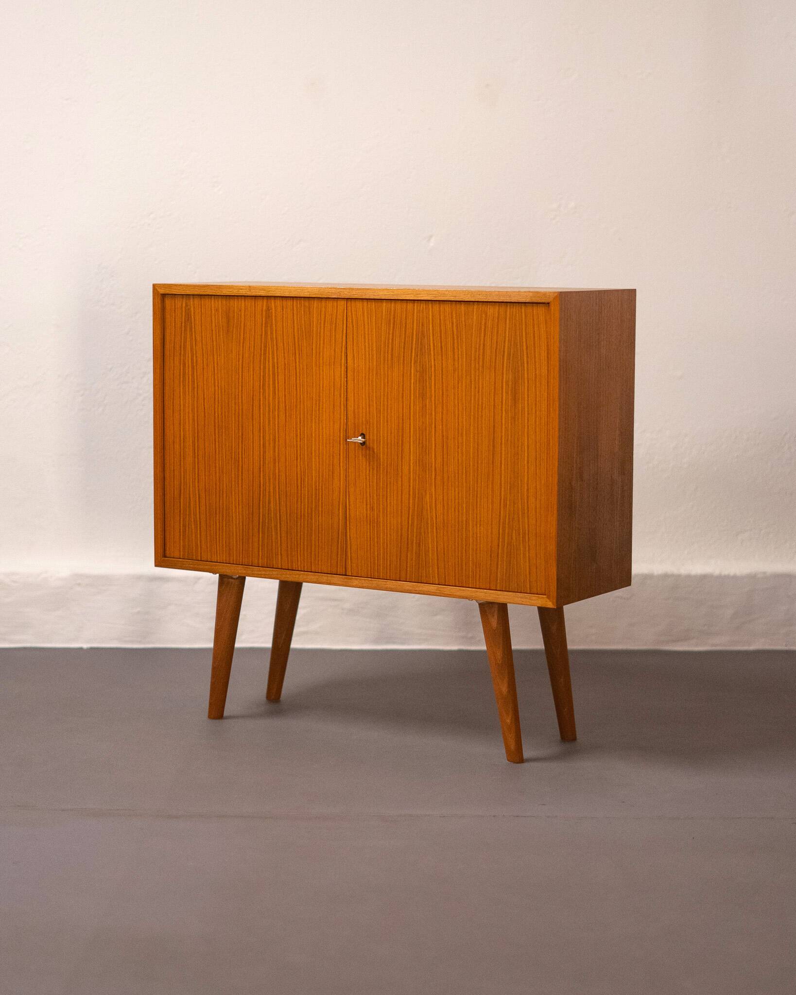 Mid-Century Modern Teak and Oak Buffet from Moda Möbel, 1960