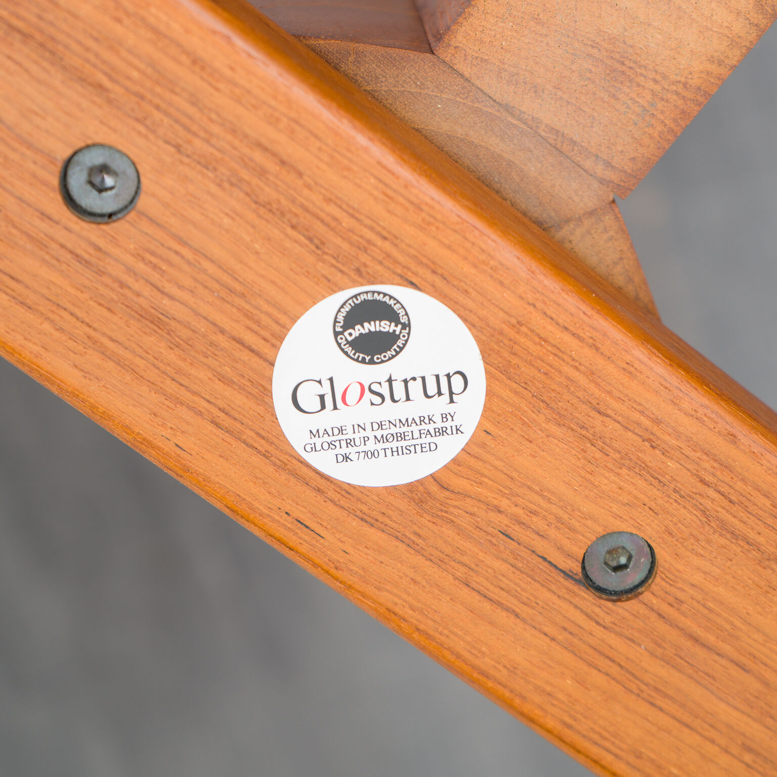 Dining table, Danish design, solid teak