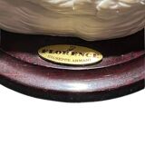 Set of two sculptures representing swans by Guiseppe Armani