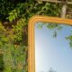 Antique gilded patinated Louis-Philippe mirror