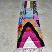Tapis berbère marocain couloir Boujaad 310 x 85 cm neuf