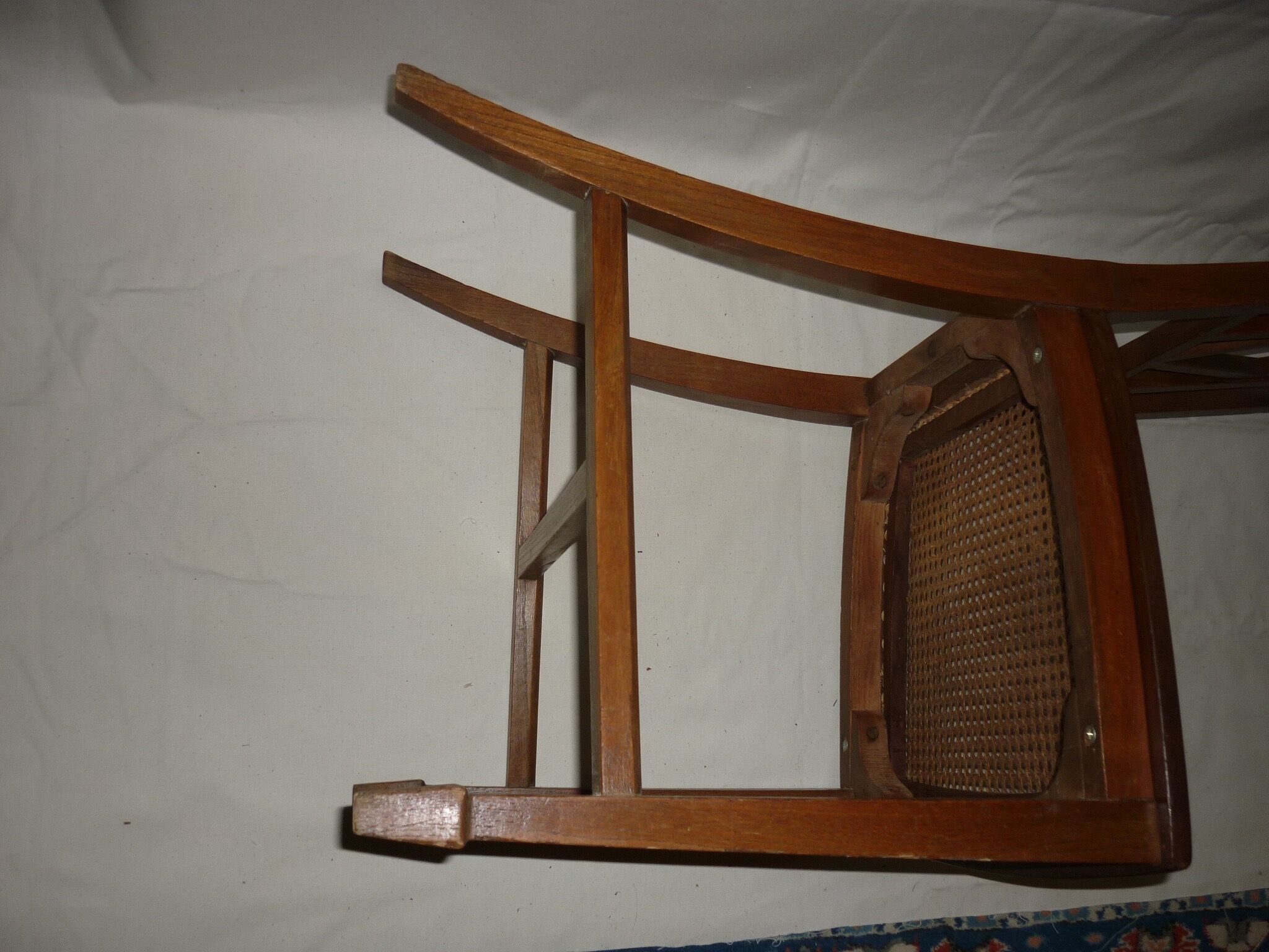 Set chair with small marquetry