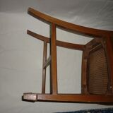 Set chair with small marquetry