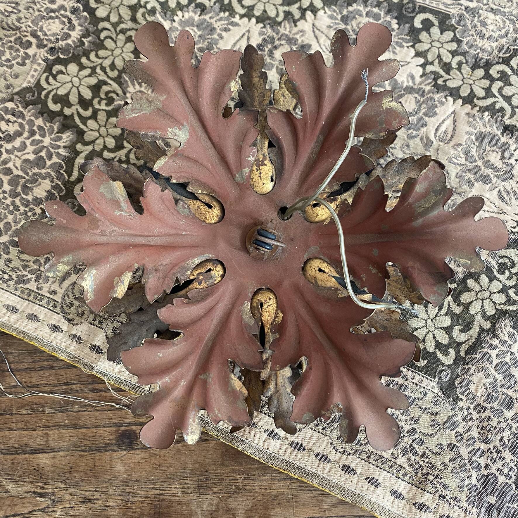 Banci Florence ceiling light foliage 6 lights