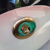 Painted glass suspension
