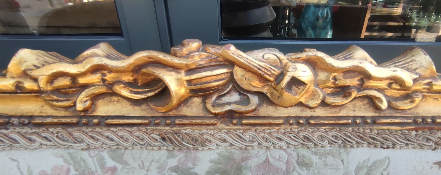 Old Louis XVI style bench