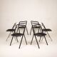 Chaises pliantes Clio par Giorgio Cattelan pour Cidue