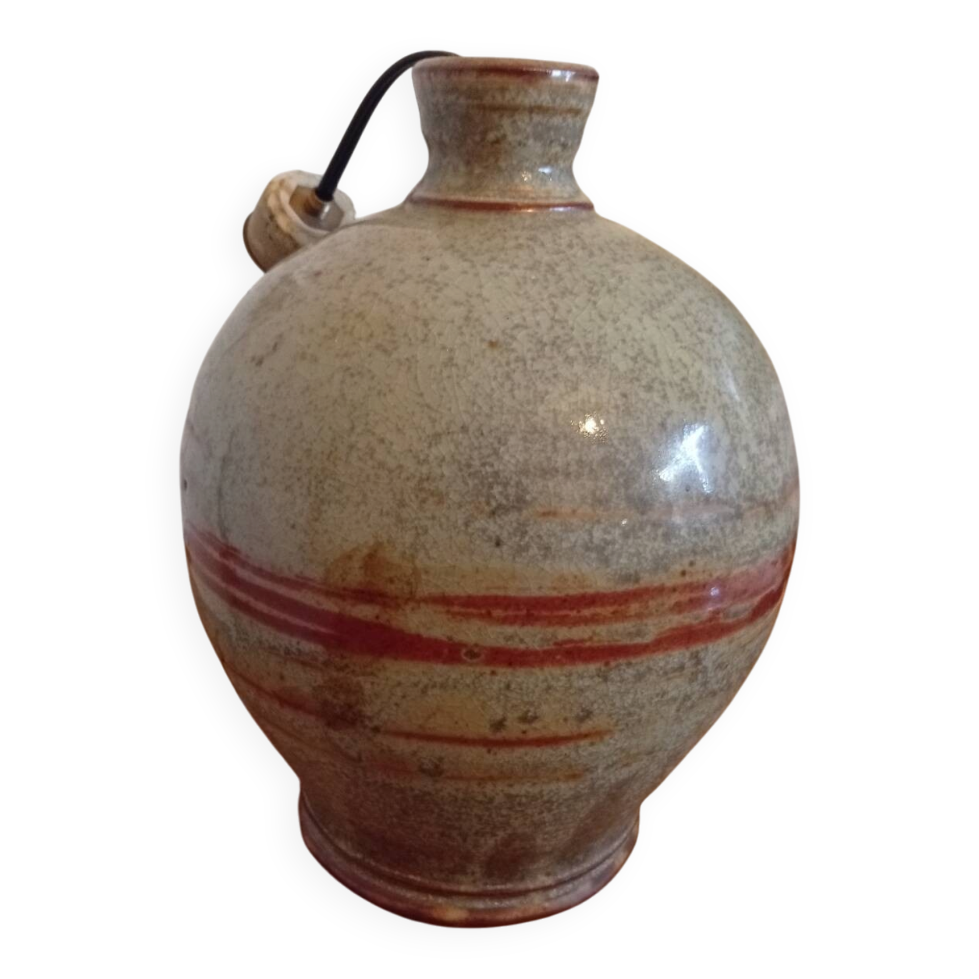 Antique Gould lamp base