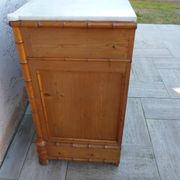 19th century faux bamboo dresser of Maison L Simon rue de Rivoli Paris