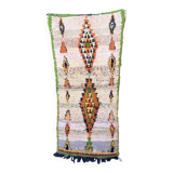Tapis Marocain coloré - 83 x 167 cm