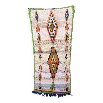Colorful Moroccan rug - 83 x 167 cm
