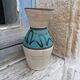 Vintage 1960s modernist ceramic vase