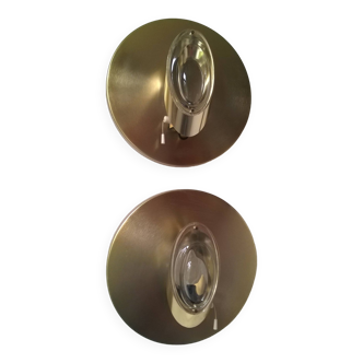 Pair of wall lights by Oscar Torlasco 1970