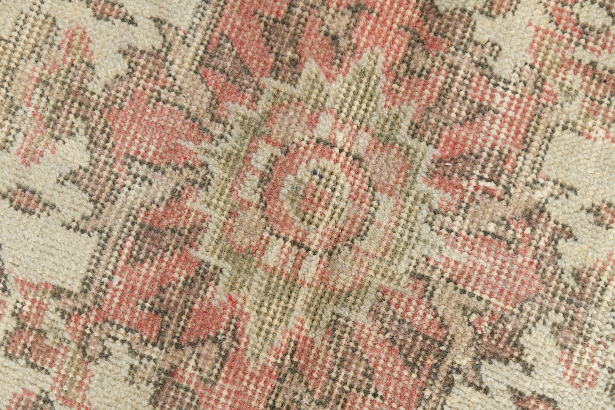 Turkish Red & Beige Oriental Rug, 173x278Cm