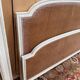 Double headboard – Louis XVI style – Lacquered wood & Rattan caning
