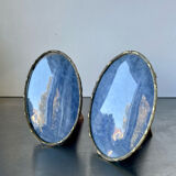 Pair of oval frames