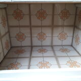 Showcase, vintage wall shelf