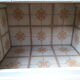 Showcase, vintage wall shelf