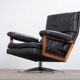 Swivel Armchair attributed to André Vandenbeuck for Strässle, 1960s