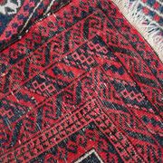 Tapis de Prière Vintage Baluch Fait Main en Laine – 94 x 152 cm