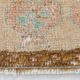 2x3 floral turkish vintage rug,2x3 doormat,95x45 cm,3.1x1.6 ft