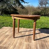 Art Deco oval oak table