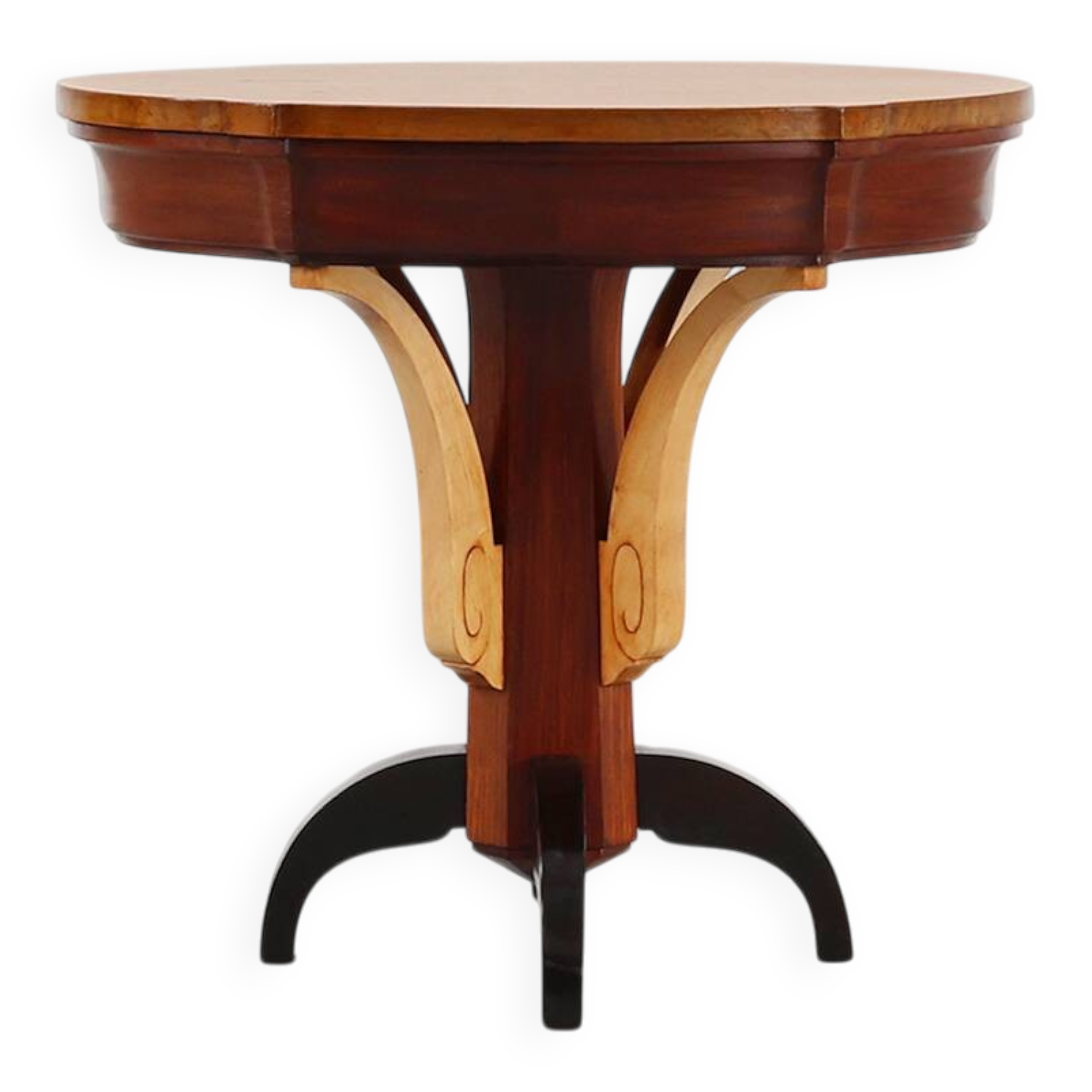 Art Deco side table in wood, France ca. 1930