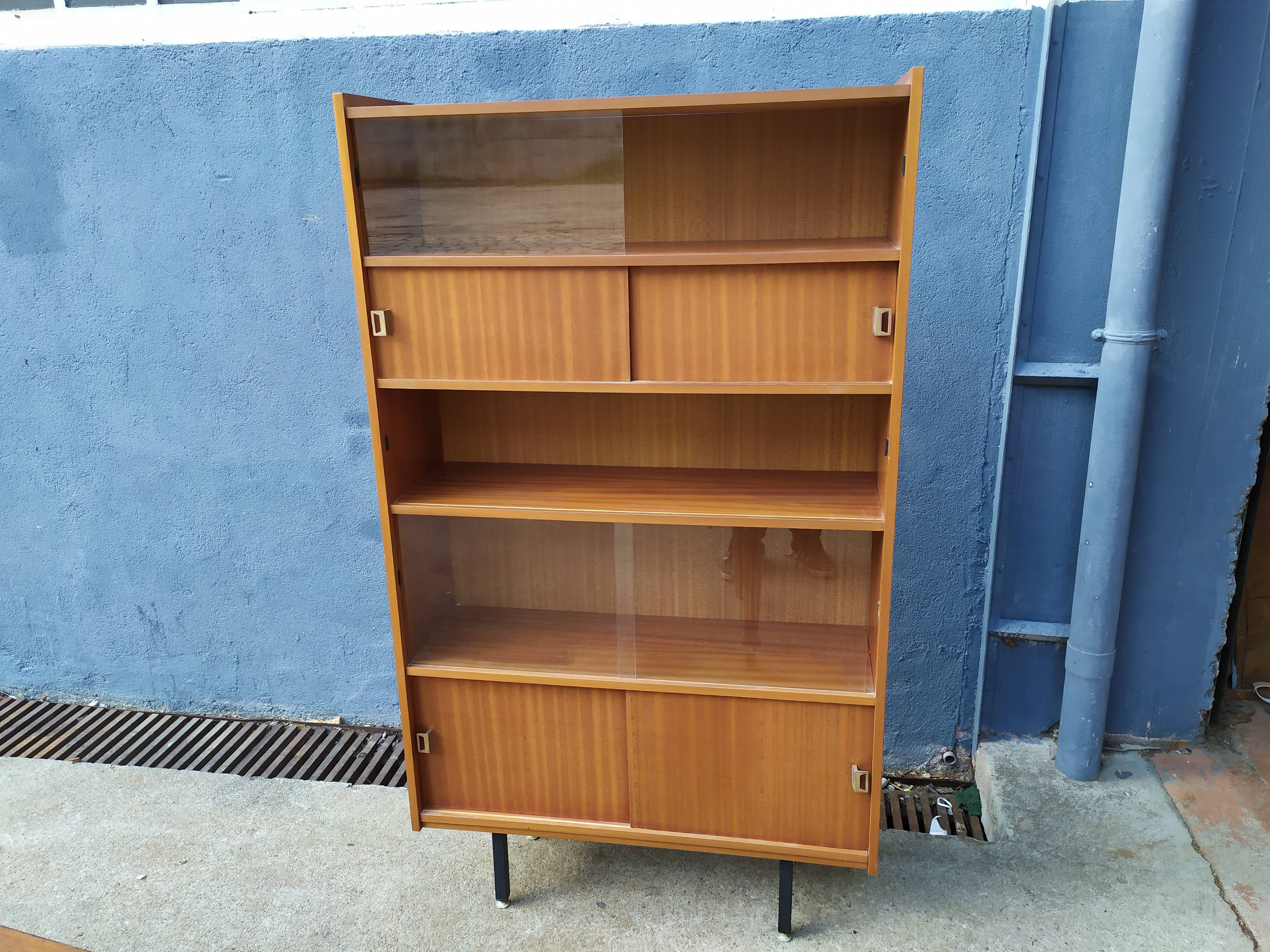 Vintage library shelf 1960