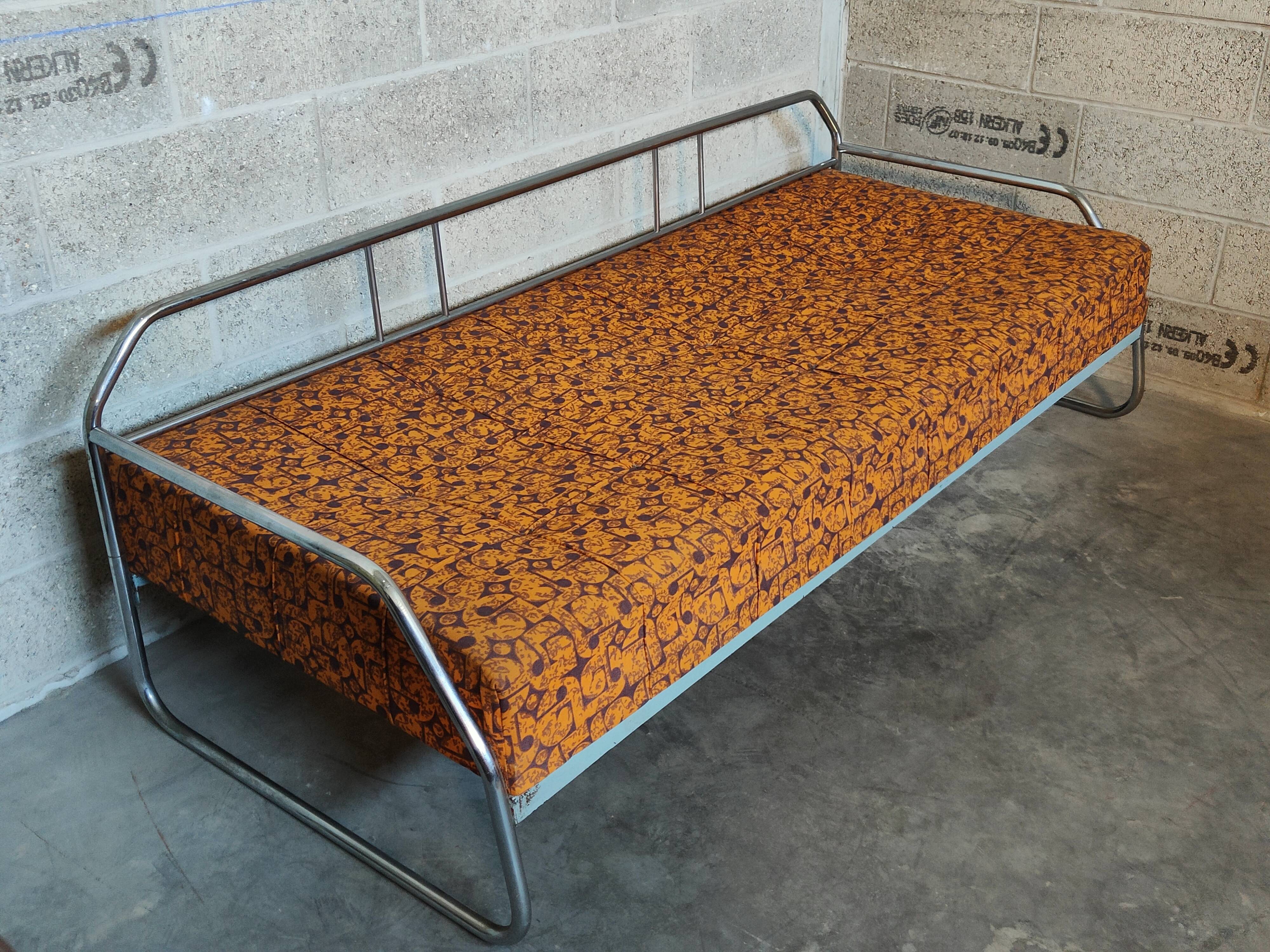 Bauhaus chrome bench 1930