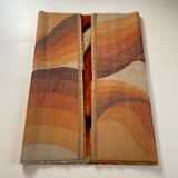 Large Psychedelic "WAVE"High Pile Rug by Prinstapijt Desso, Netherlands 1970s