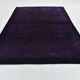 7x10 Dark Purple Turkish Vintage Rug, 215x292 Cm
