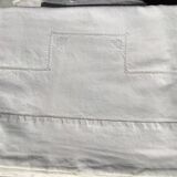 New 2-seater sheet embroidered with ladder day triangles